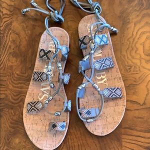 Sam & Libby Sandals with Ankle Straps